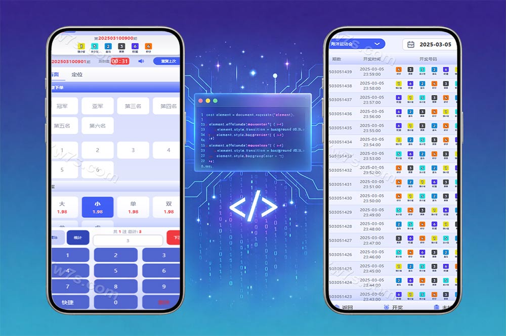 多玩法彩票源码/动物运动会彩票源码/两面盘玩法/自动采集/带手机端pc端/PHP彩票/完整运营版